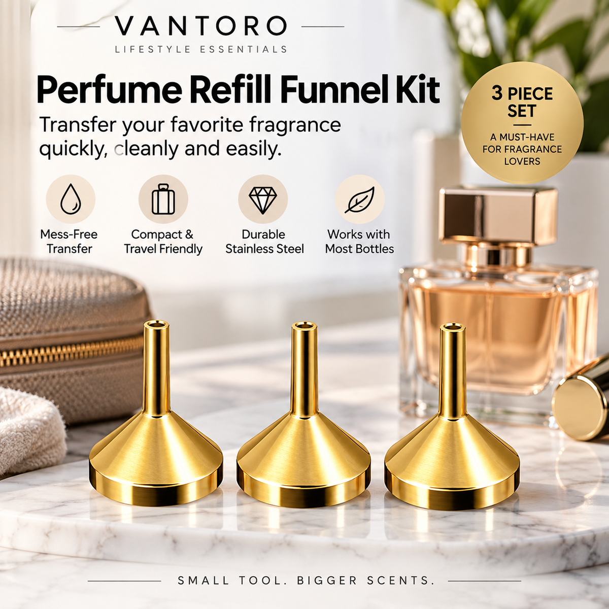 Pocket Perfume Refill Kit – Mess Free Fragrance Transfer