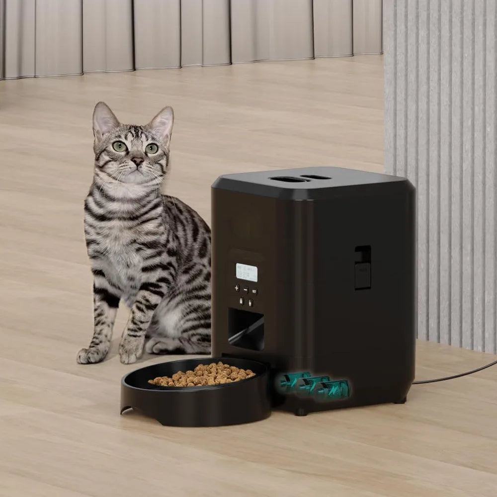 Vantoro Smart Automatic Pet Feeder – WiFi Scheduled Feeding