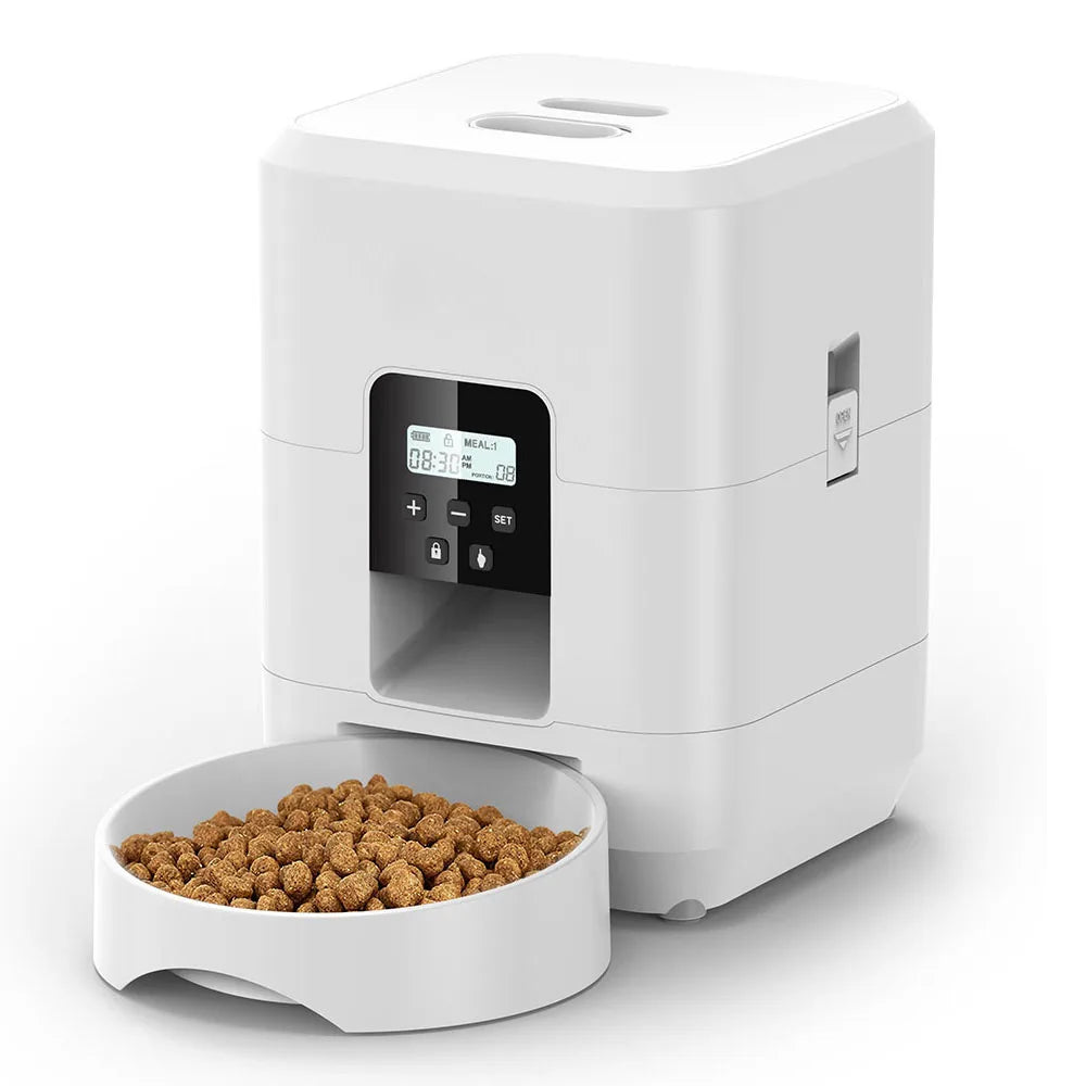 Vantoro Smart Automatic Pet Feeder – WiFi Scheduled Feeding
