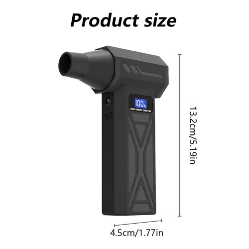 Vantoro Cordless Turbo Air Blower – High-Power Rechargeable Air Duster